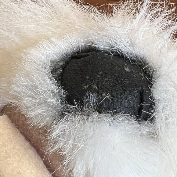 English Sheepdog Shaggy Dog Puppy Luigi Amani Stuffed Animal Korea 15" - Picture 16 of 17